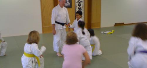 Junior Aikido with Randy Sensai